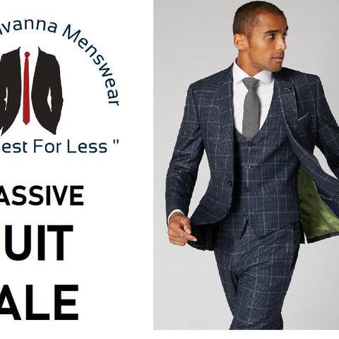 Men's suits clearance - Hugh McElvanna Menswear 