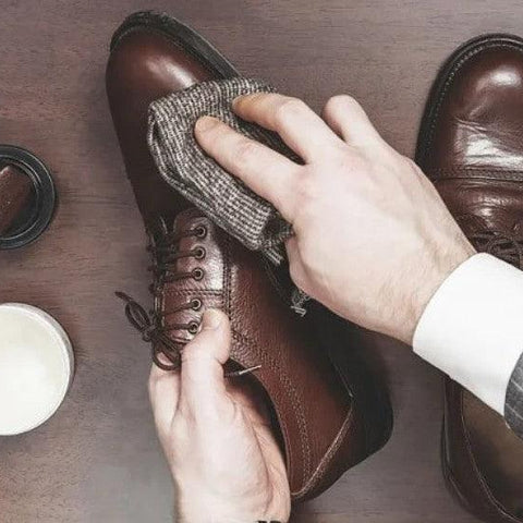 Leather polish - Shoe Care - Hugh McElvanna Menswear 