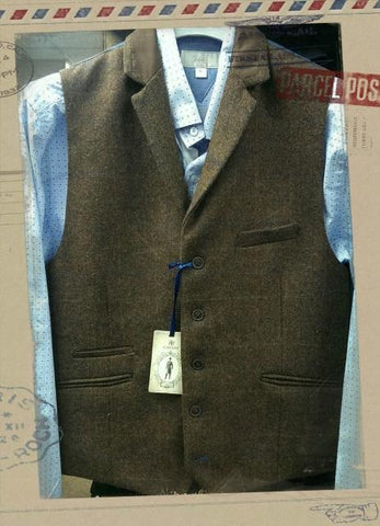 Waistcoat for Men - Collection of Formal and Casual Waistcoats - Hugh McElvanna Menswear 