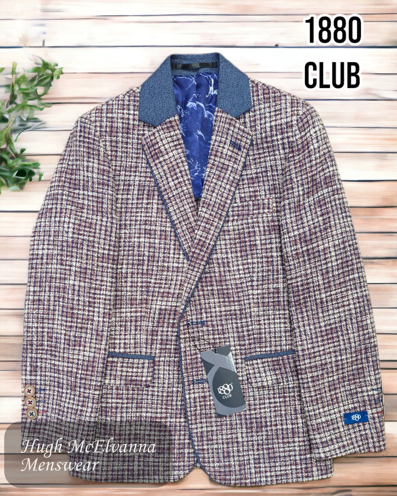 1880 Club Wine Blazer - 15109/66