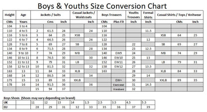 Size Guide for 1880 Club 