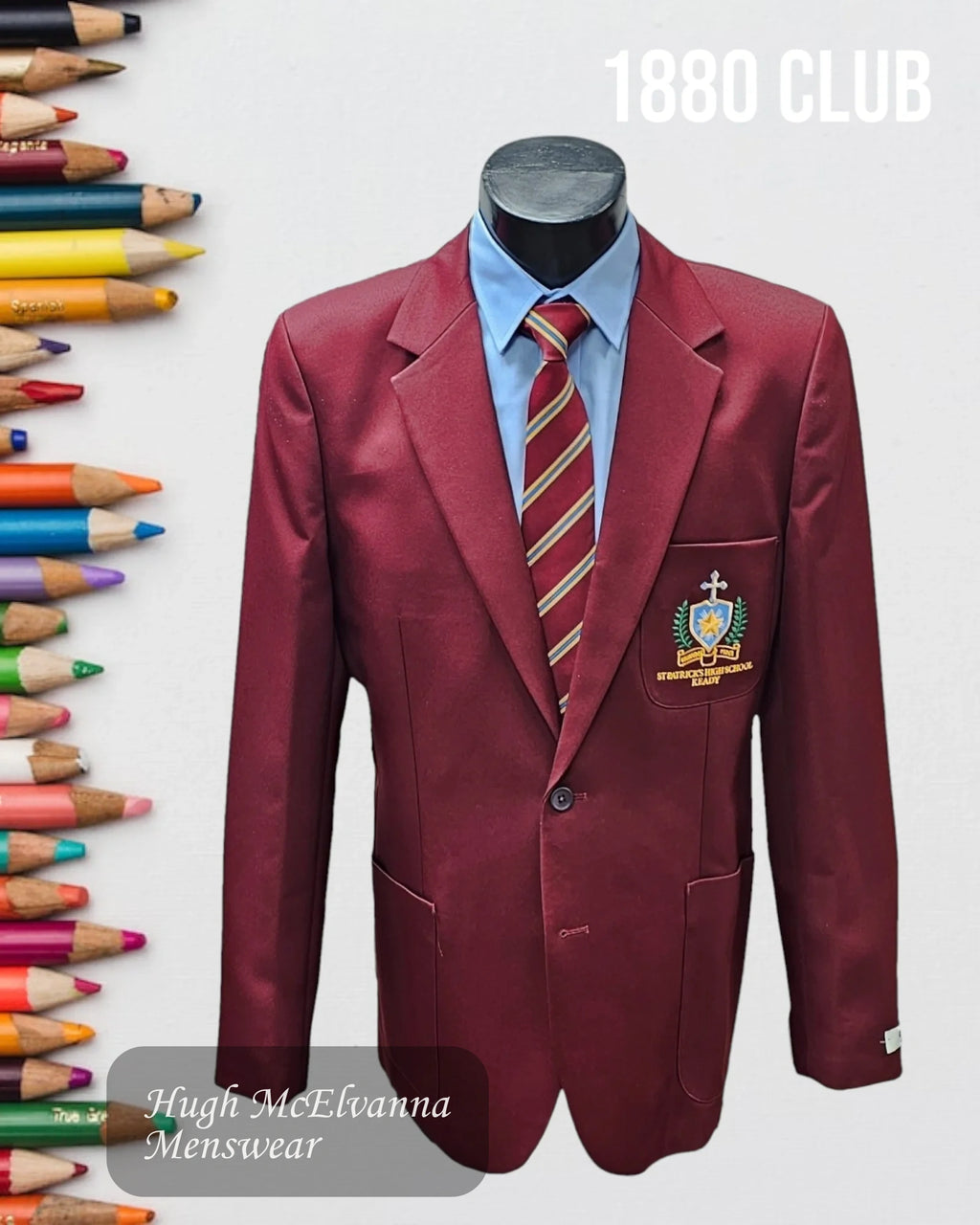 BOYS 1880 Club Blazer - St. Patricks Keady