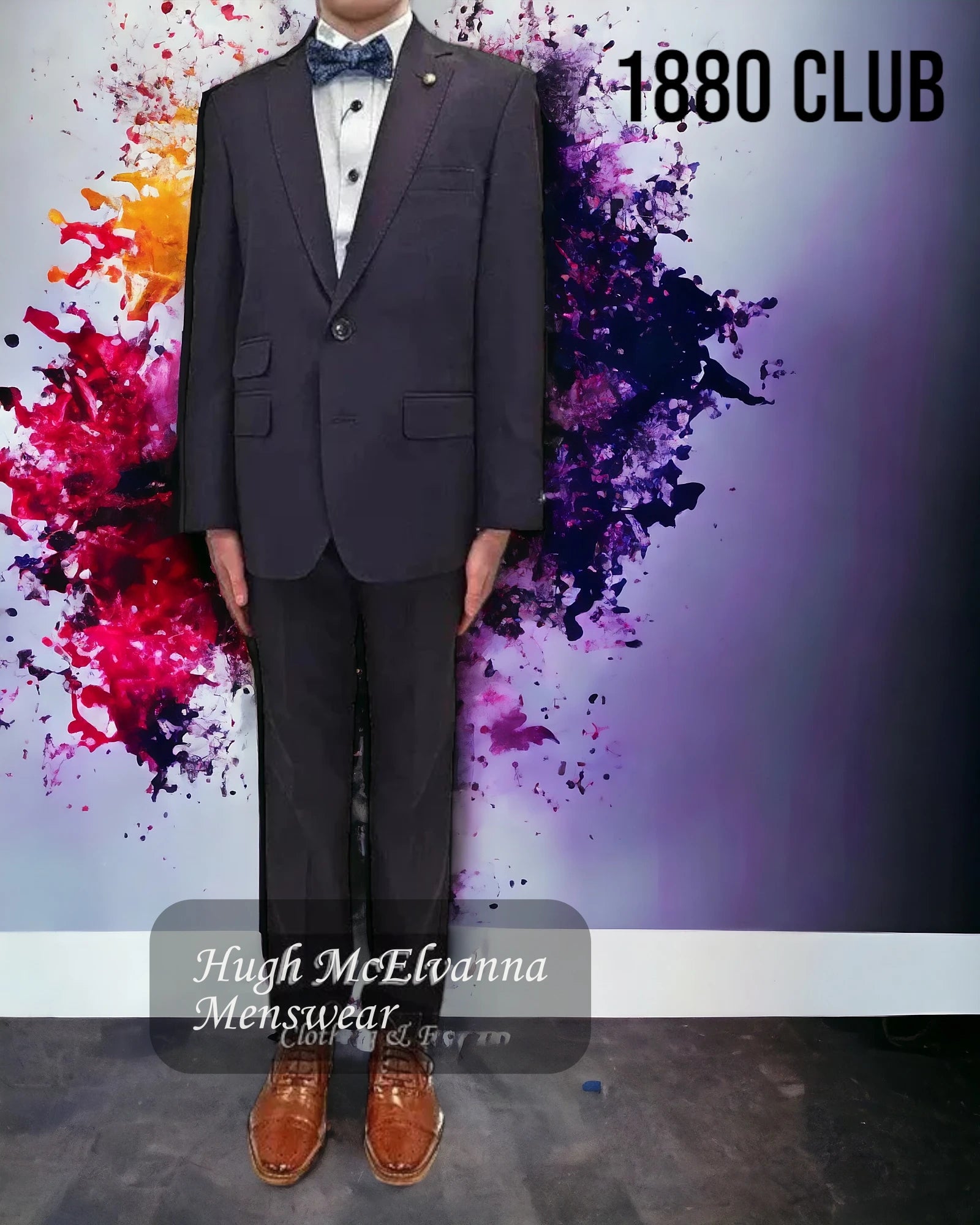 Boy's Fashion 2Pc. Suit by 1880 Club Style: 25629/77 - Hugh McElvanna Menswear 