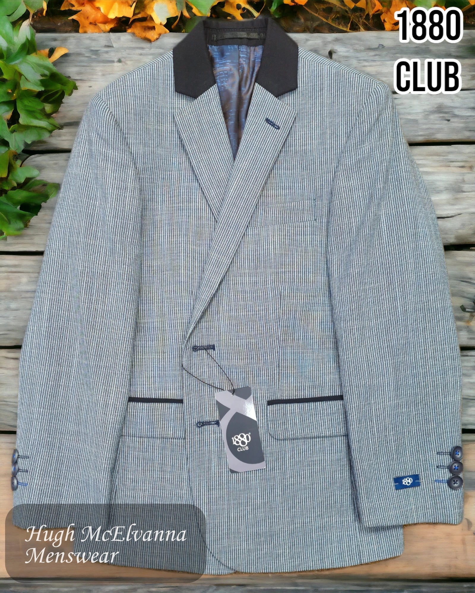 1880 Club Blazer & Waistcoat Set - 15070/24 - Hugh McElvanna Menswear 