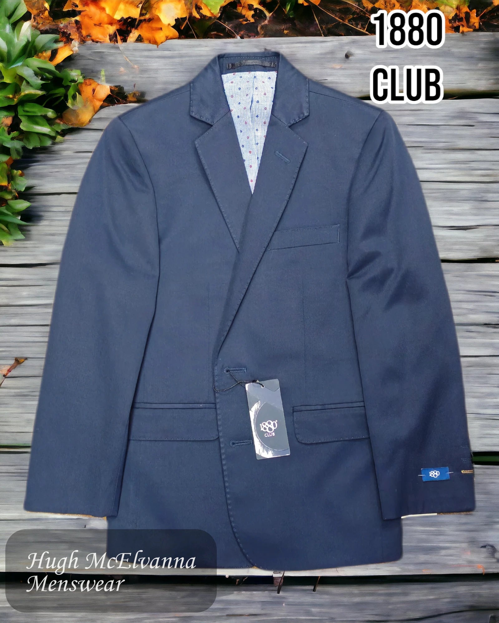 1880 Club Navy Blazer - 14744-79