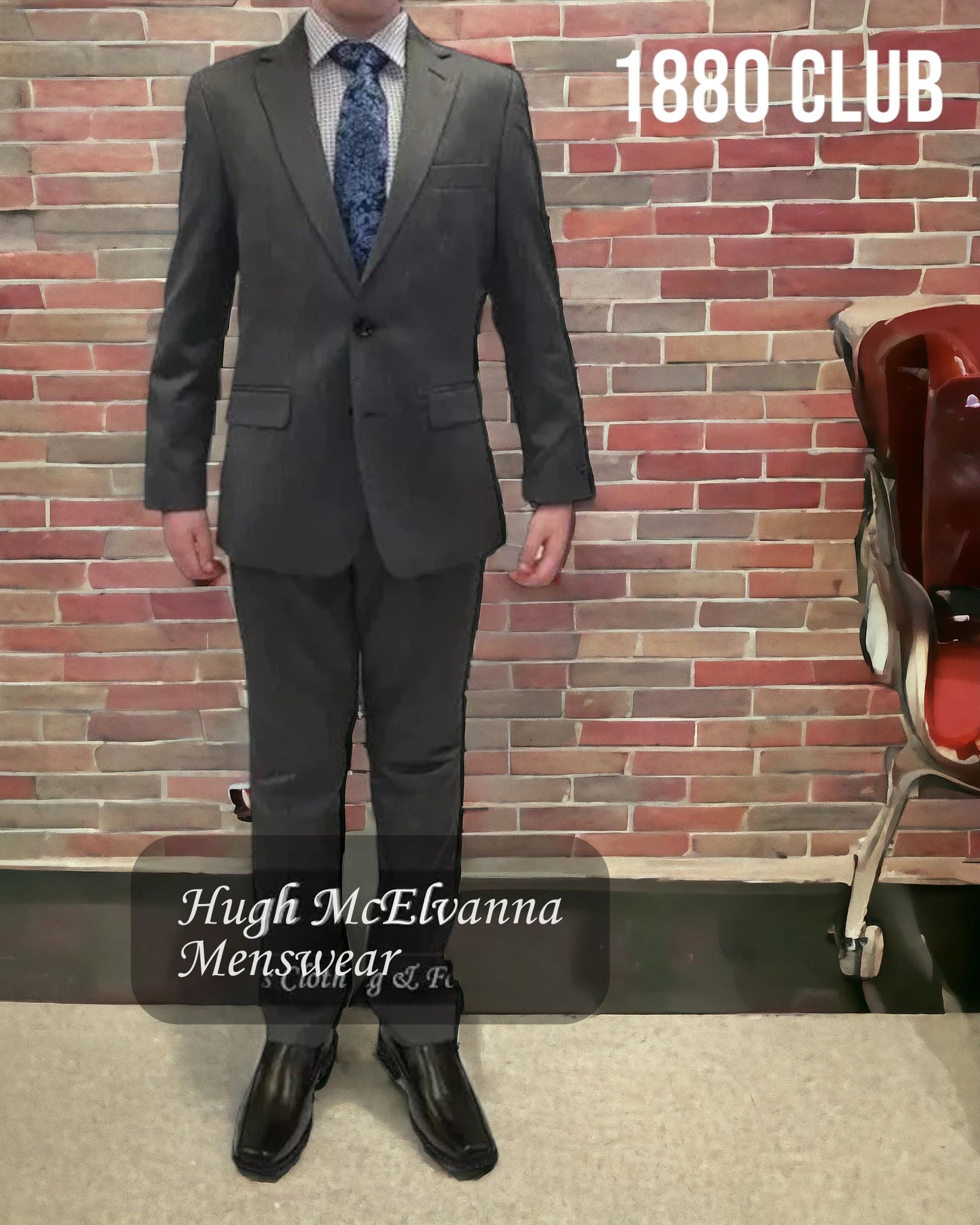 Boy's Fashion 2Pc. Suit by 1880 Club Style: 25650/05 - Hugh McElvanna Menswear 