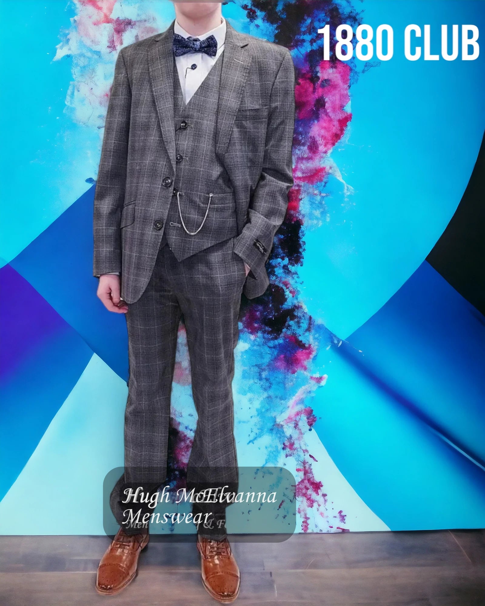 3Pc. Boys Suit by 1880 Club® Style: 44699-06 - Hugh McElvanna Menswear 