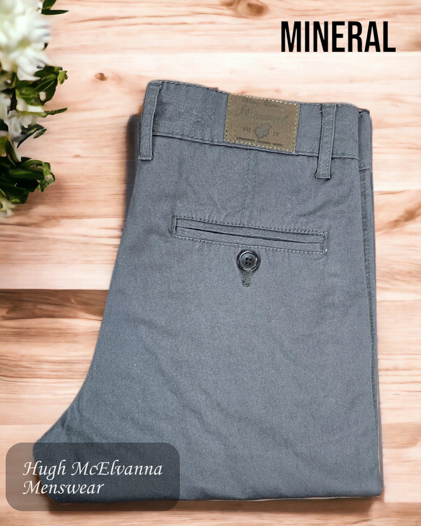 Mineral Boy's Grey Chino Trouser Style: JAKE - Hugh McElvanna Menswear 