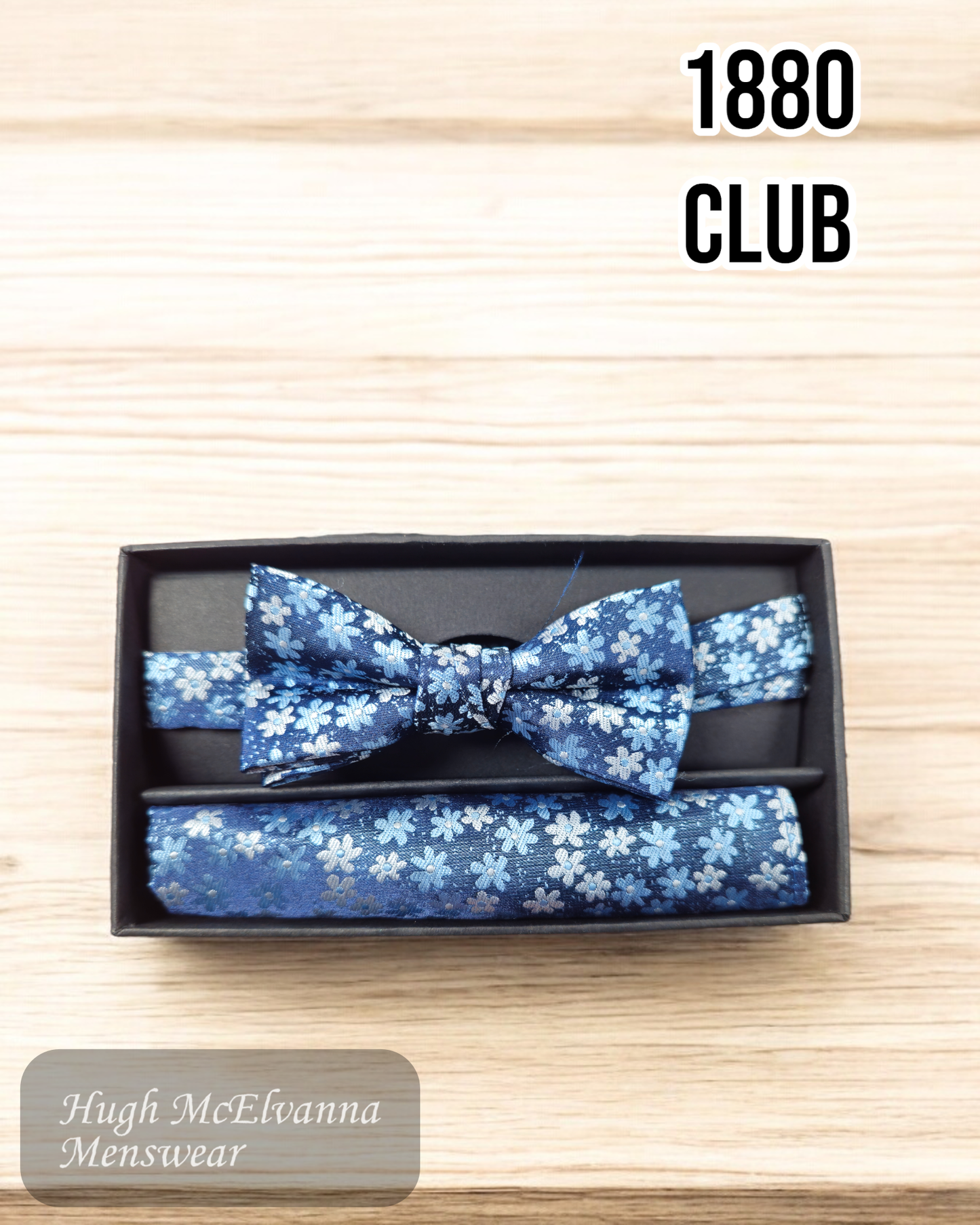 1880 Club Boys Blue Bow Set - WBP4775-24