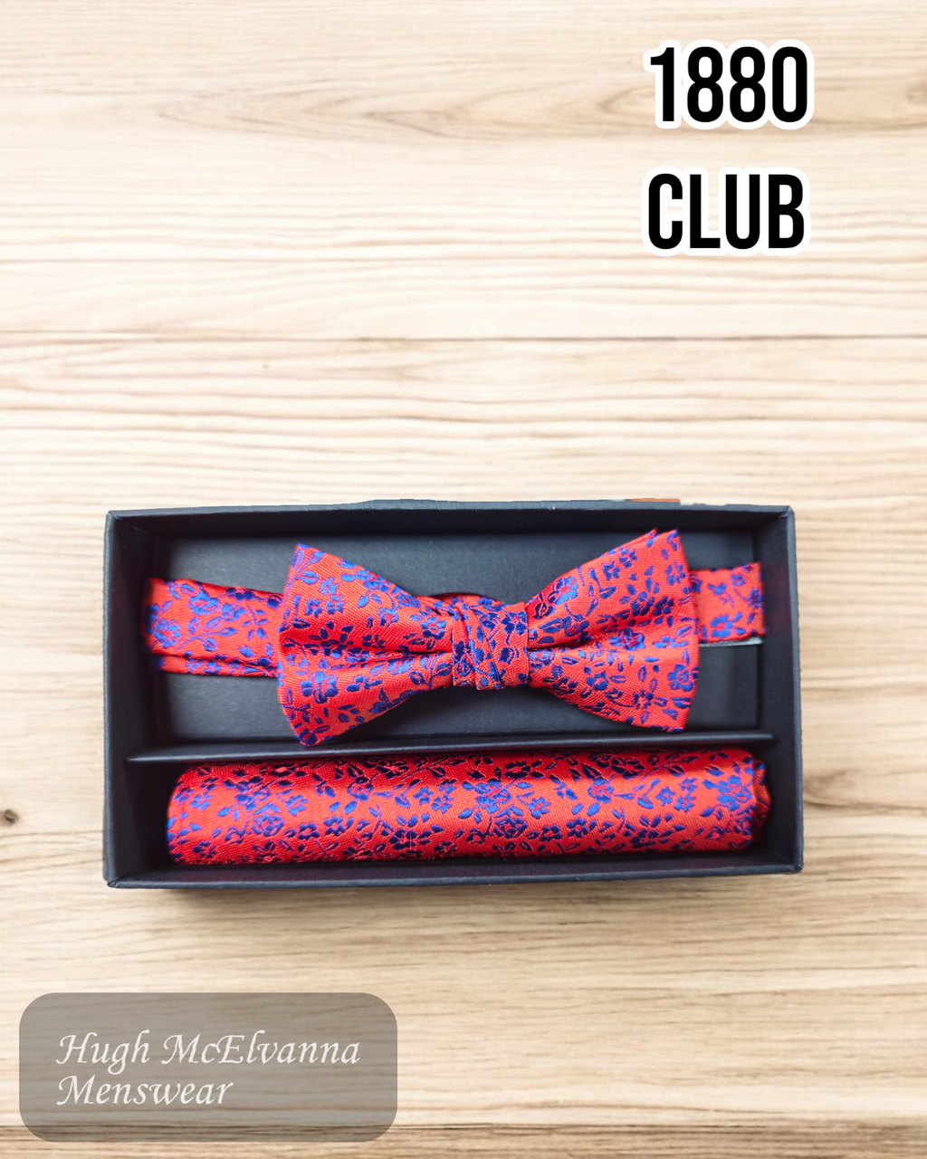 1880 Club Boys Red Bow Set - WBP4821-64