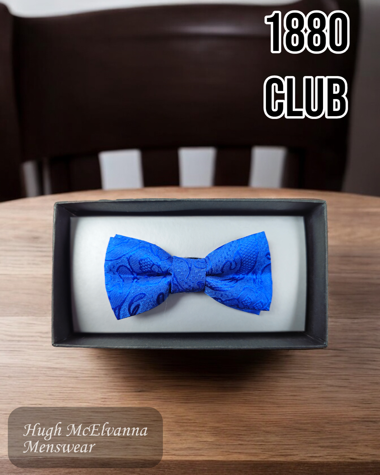 1880 Club Boys Royal Bow Tie - WB4715-25 - Hugh McElvanna Menswear 