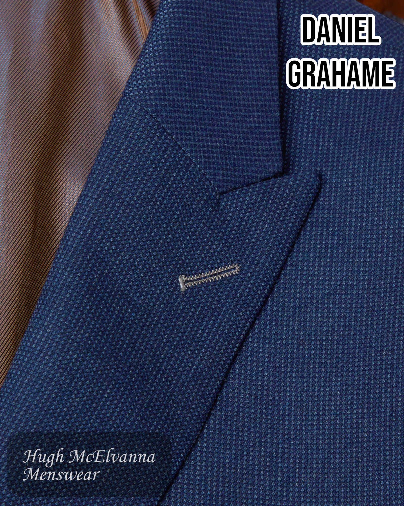 Daniel Grahame Mix & Match Suit Jacket - 11386/28 Close Up