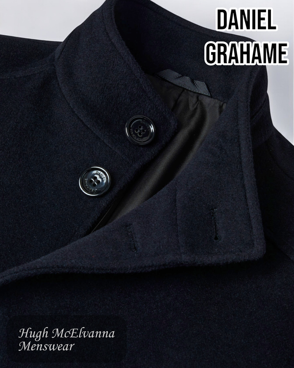 Daniel Grahame Watson Fashion Overcoat - 90206/00 Close Up