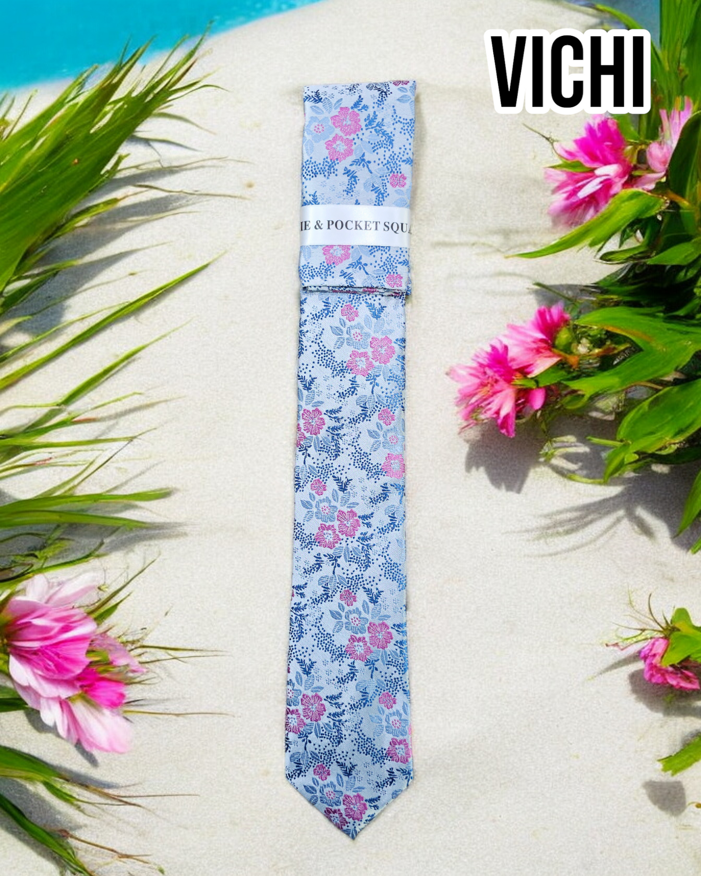 Vichi F87B Pink Necktie