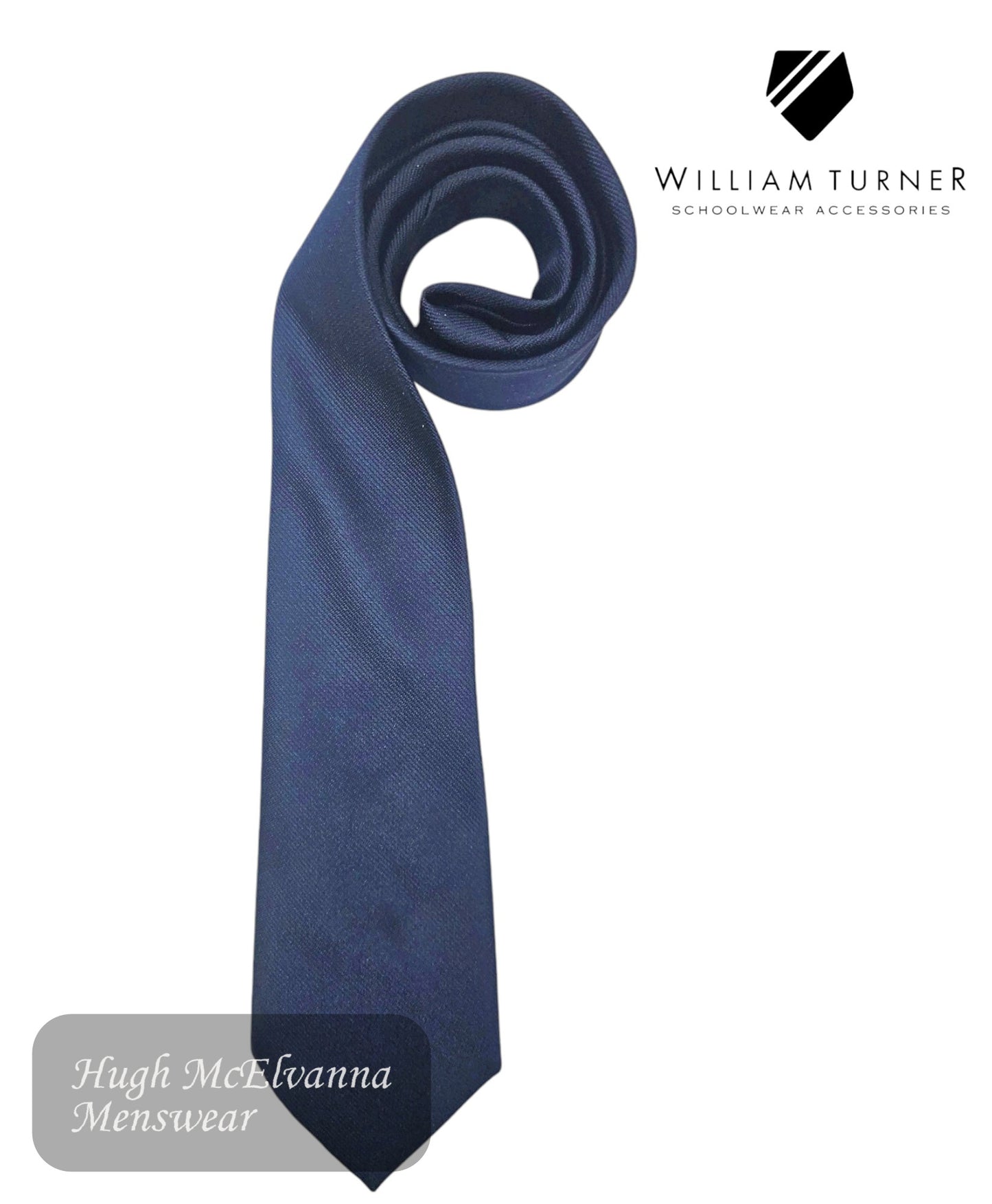 Plain Navy Tie for Foley P.S. – a classic accessory that seamlessly blends simplicity and style.