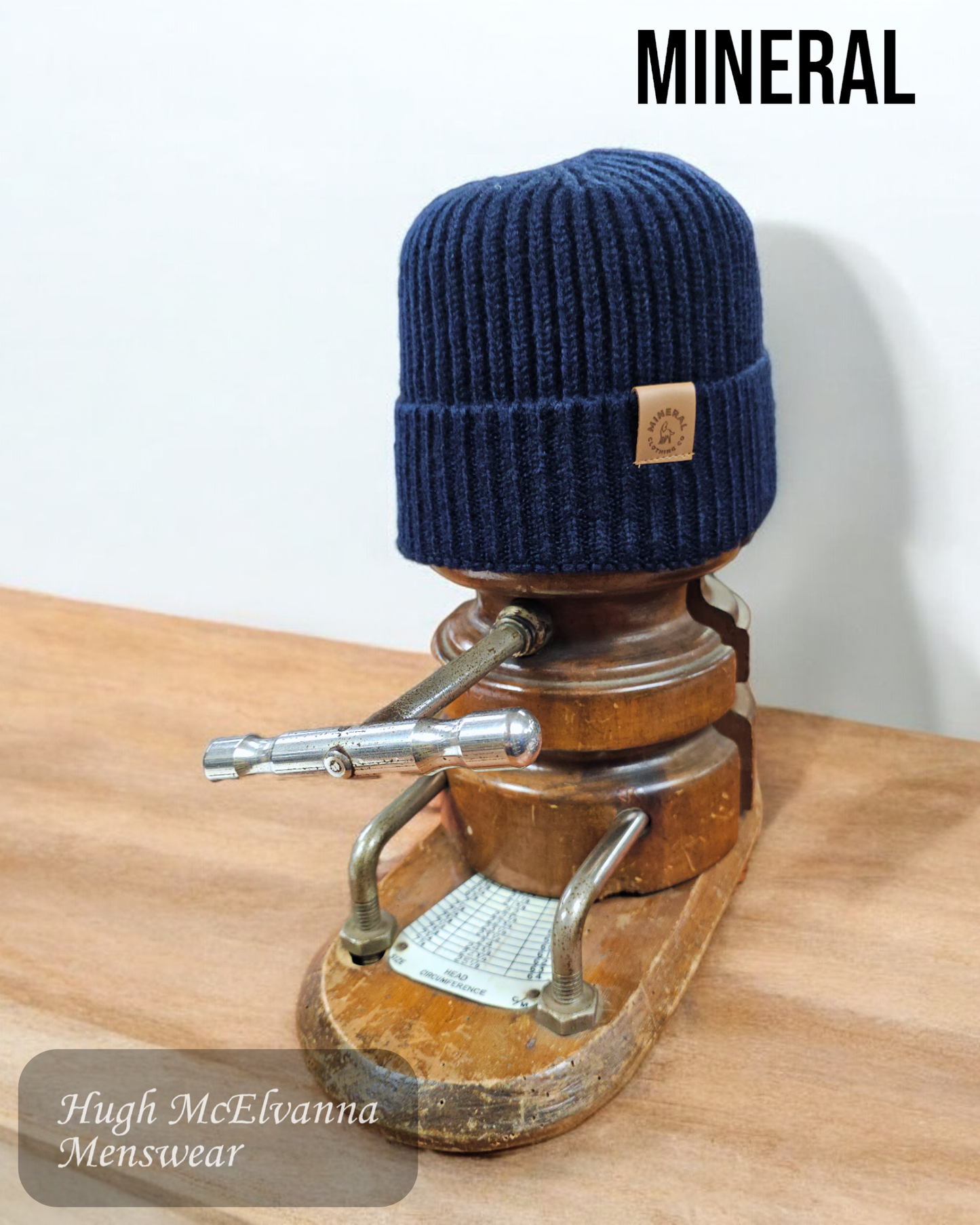 Mineral HIKER Navy Beanie