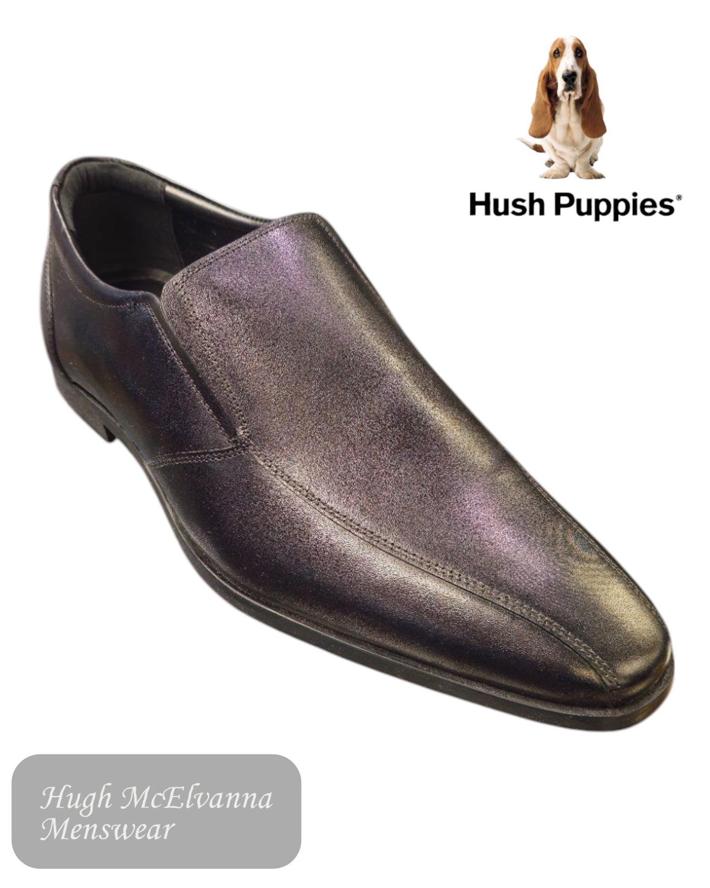 Designed for effortless wear, this men’s leather slip-on shoe is ideal for both smart casual and professional settings.