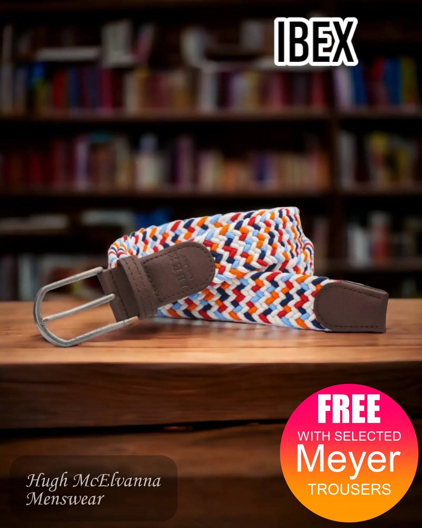 FREE with selected Meyer trousers