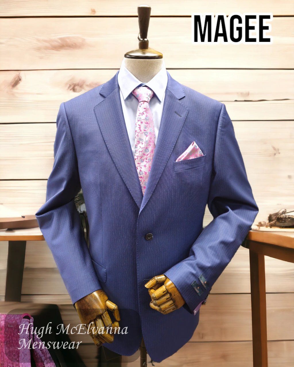 Magee Blue 2Pc. Stretch Suit - 42004