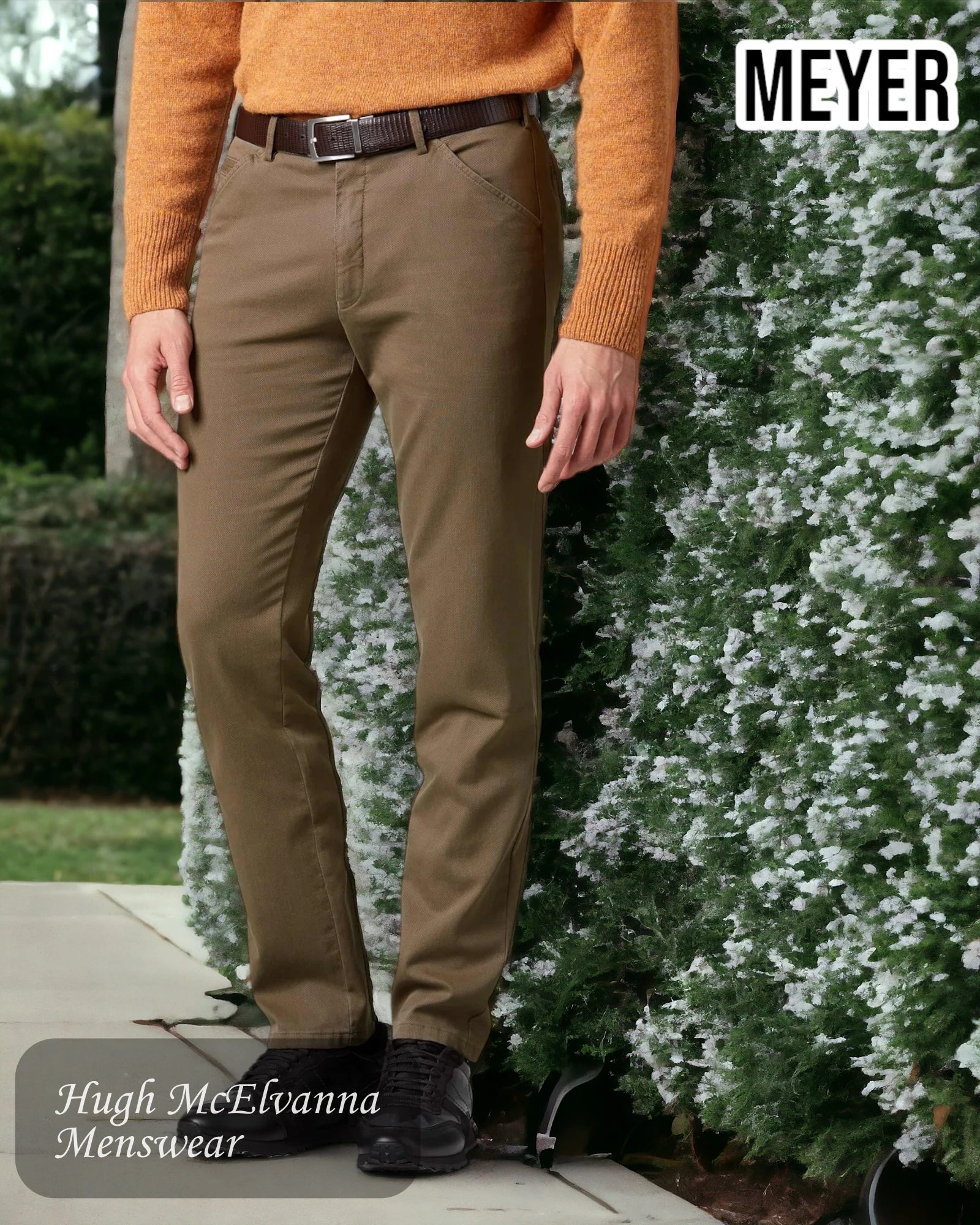 Meyer Stone Chicago Stretch Trouser Style: 5580-35 - Hugh McElvanna Menswear 