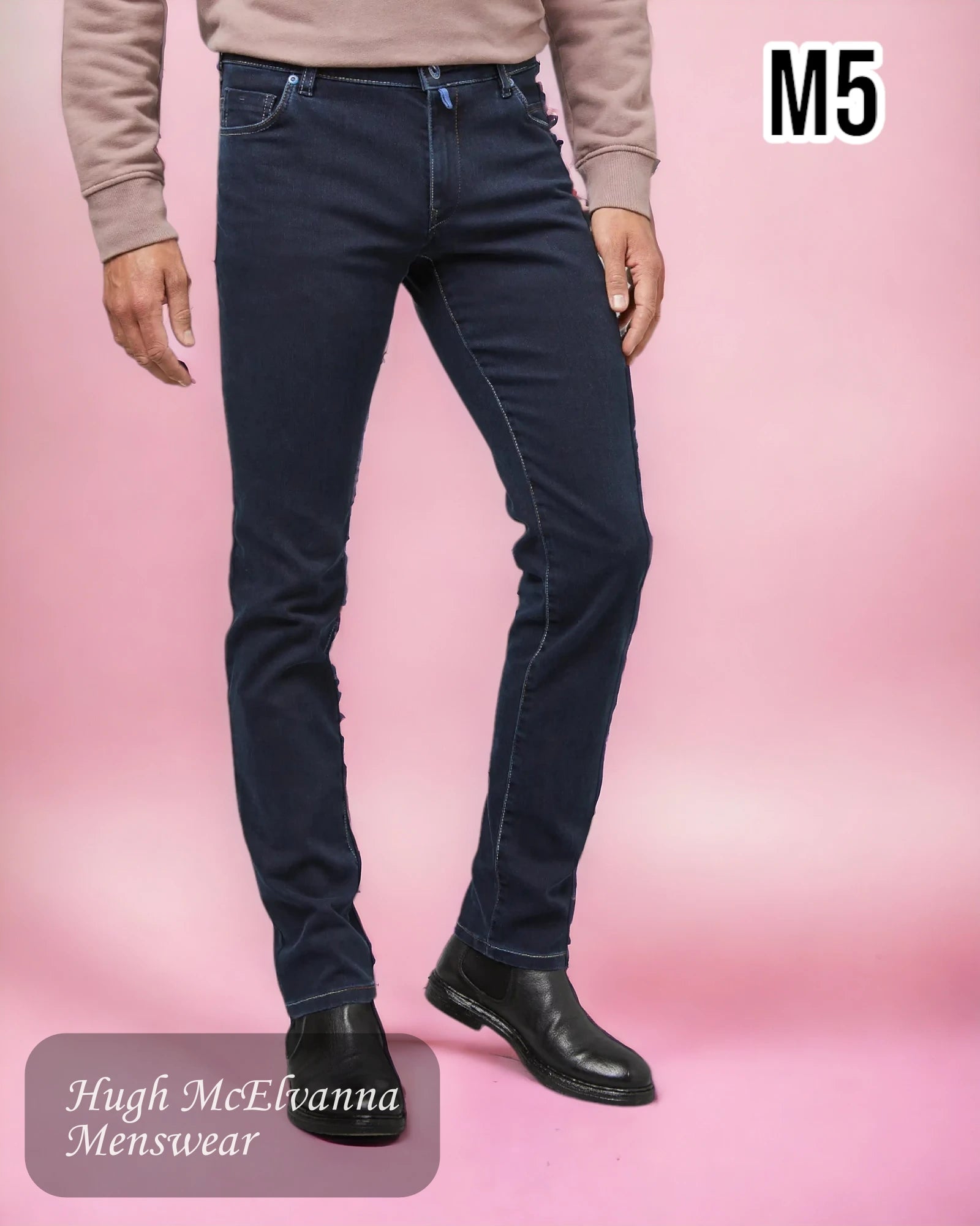 Meyer M5 Slim Fit Jean - 6206-19 - Hugh McElvanna Menswear 