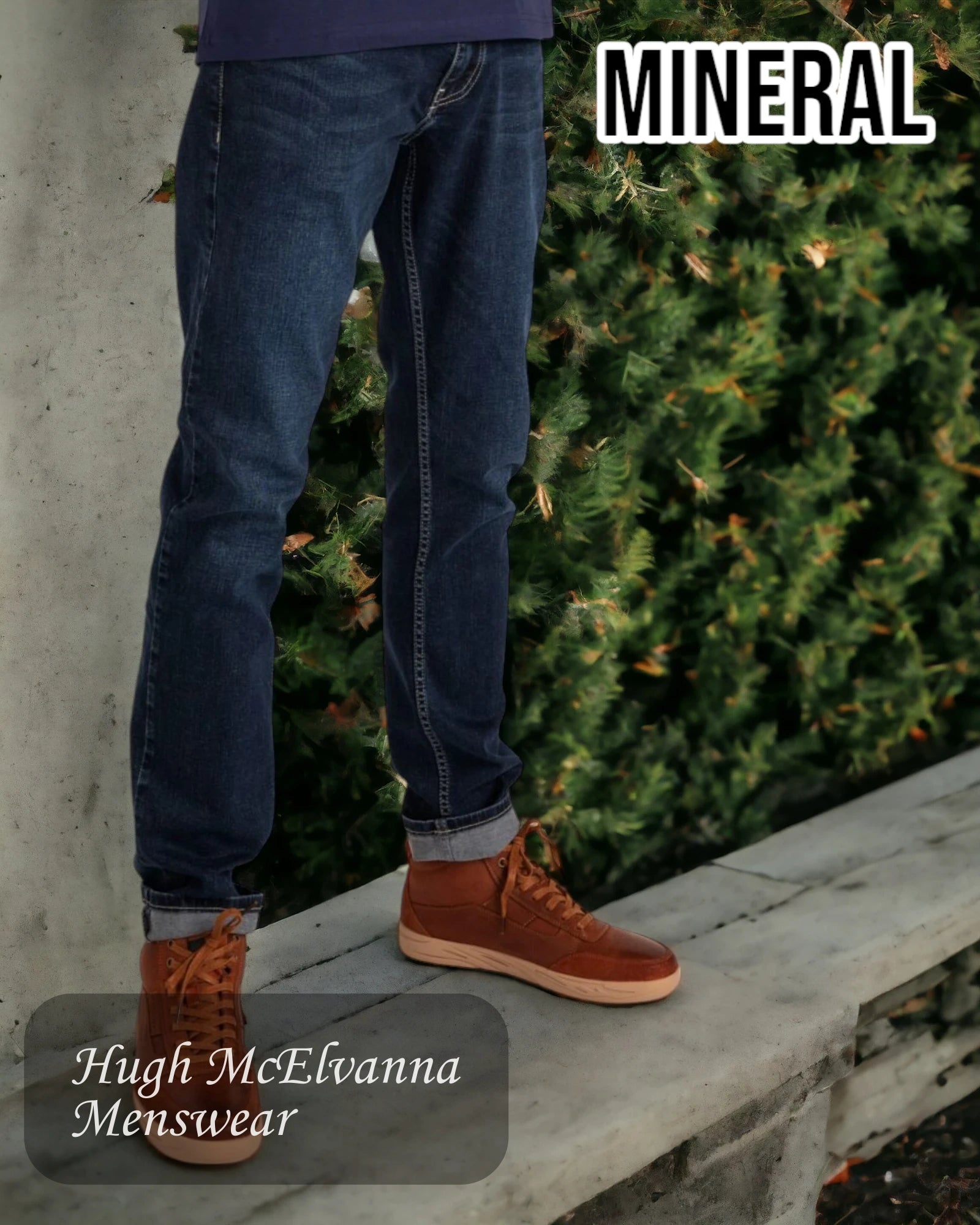 Mens Jeans ANDREAS SLIM FIT by Mineral - Hugh McElvanna Menswear 