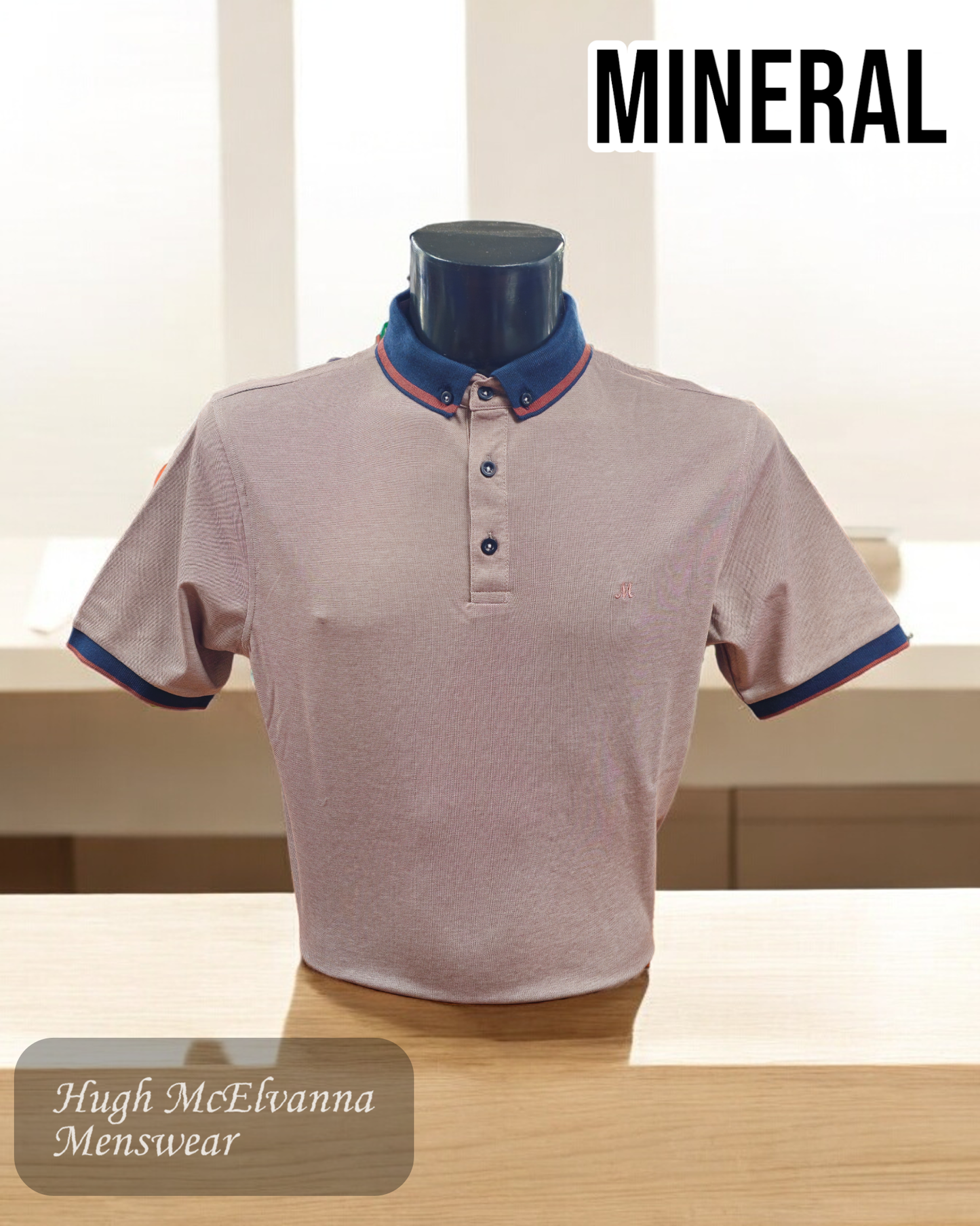 MINERAL MARIX Polo Shirt – 2 Colours