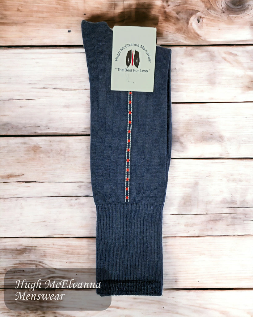 Men's NAVY HMC44 Long Leg Sock