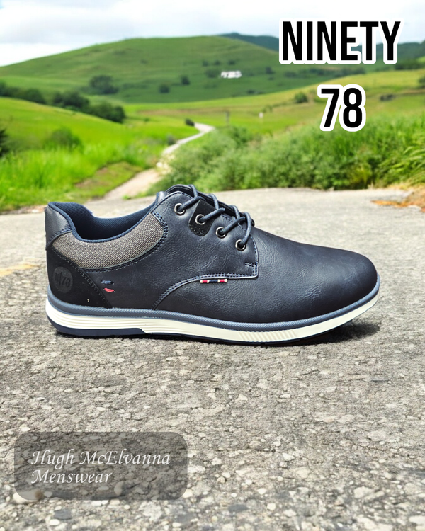 Casual Shoe by Ninety78 Style NTY512 Navy