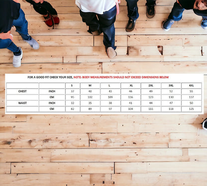 Rael Brook Pyjamas Size Guide