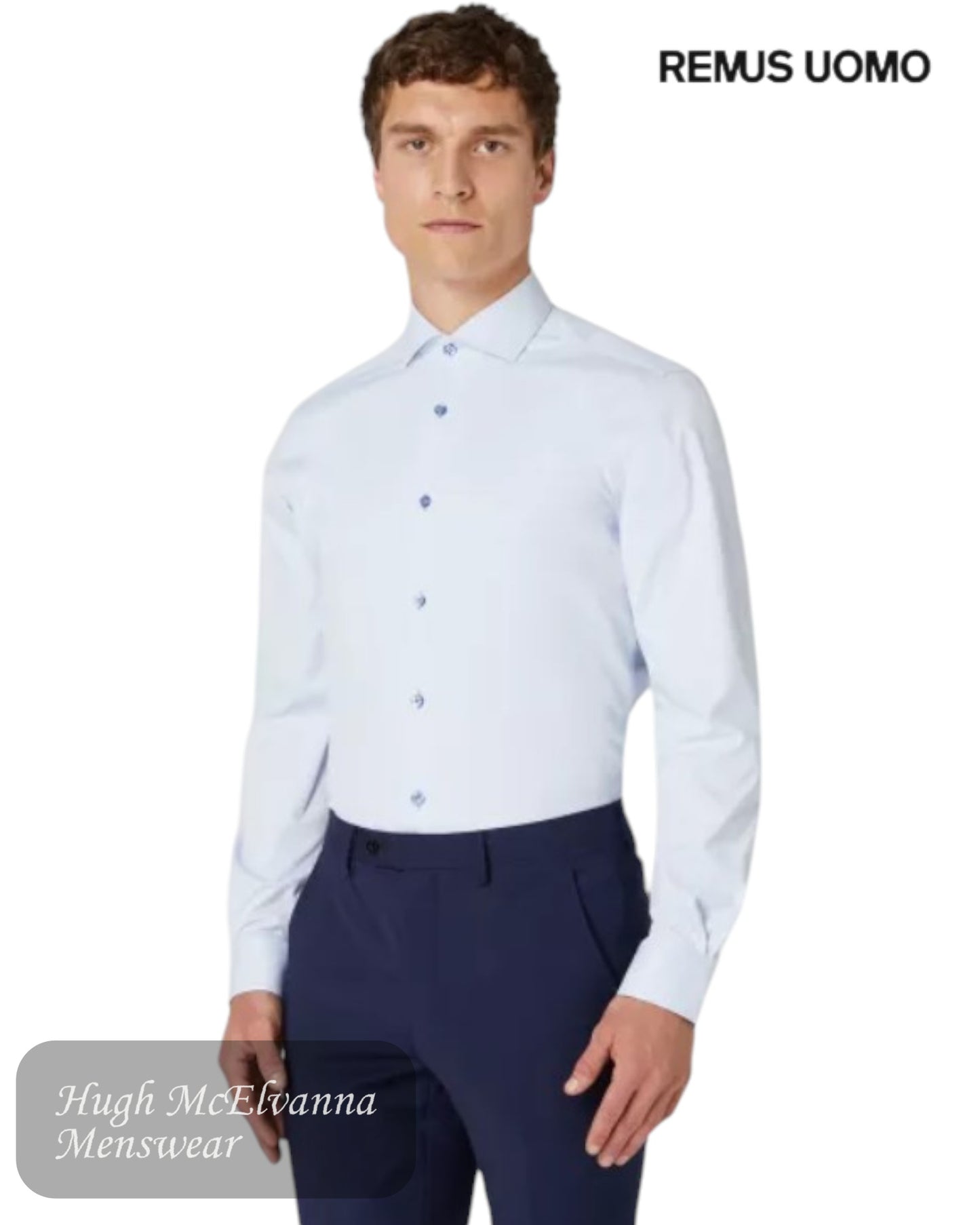 Remus Uomo Tapered Fit Men's Shirt – 18626