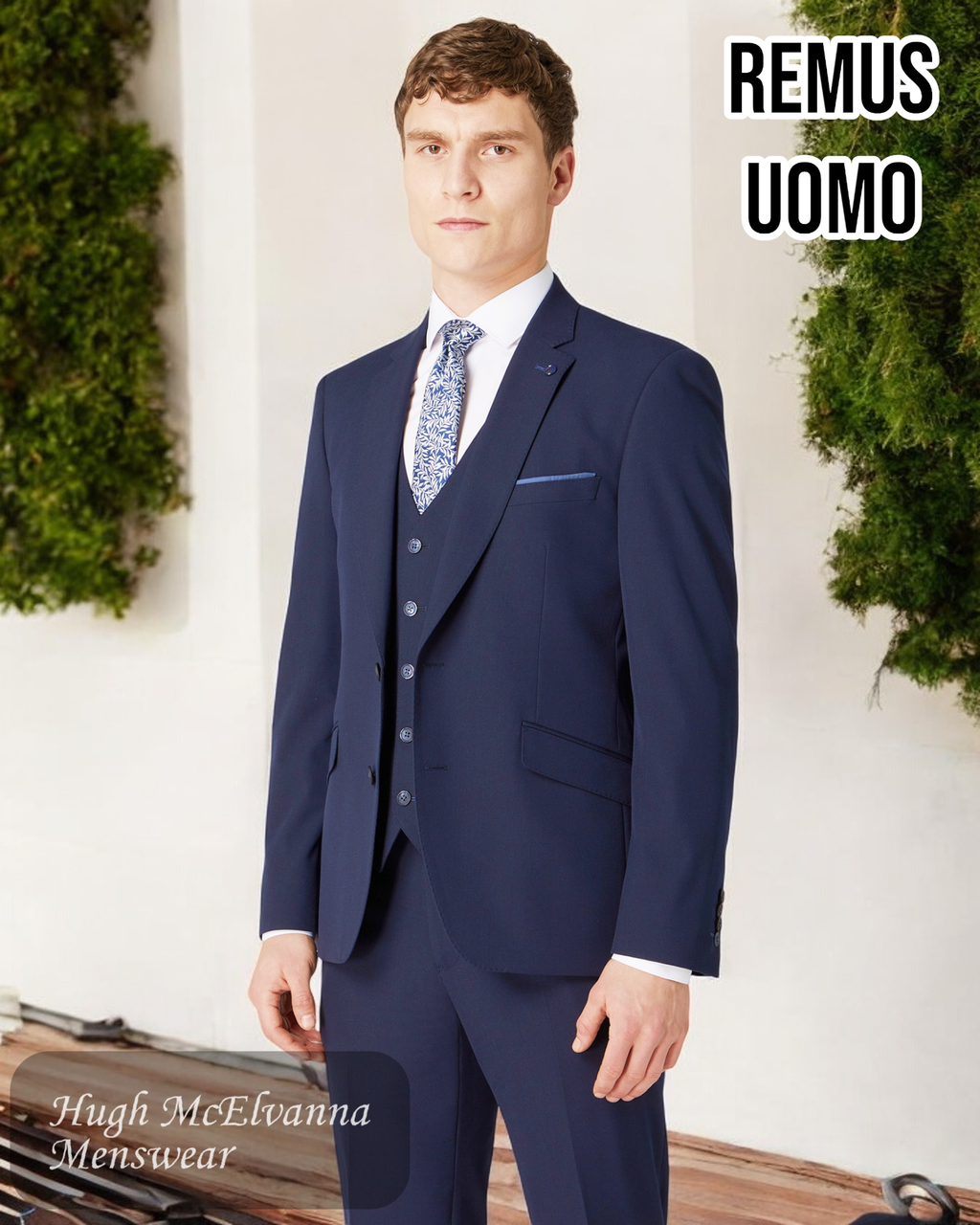 Remus Uomo Navy Mix & Match Suit - 11770/79 Tapered Fit