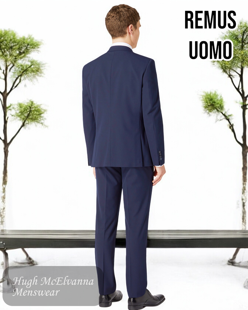 Remus Uomo Navy Mix & Match Suit - 11770/79 - Back Detail