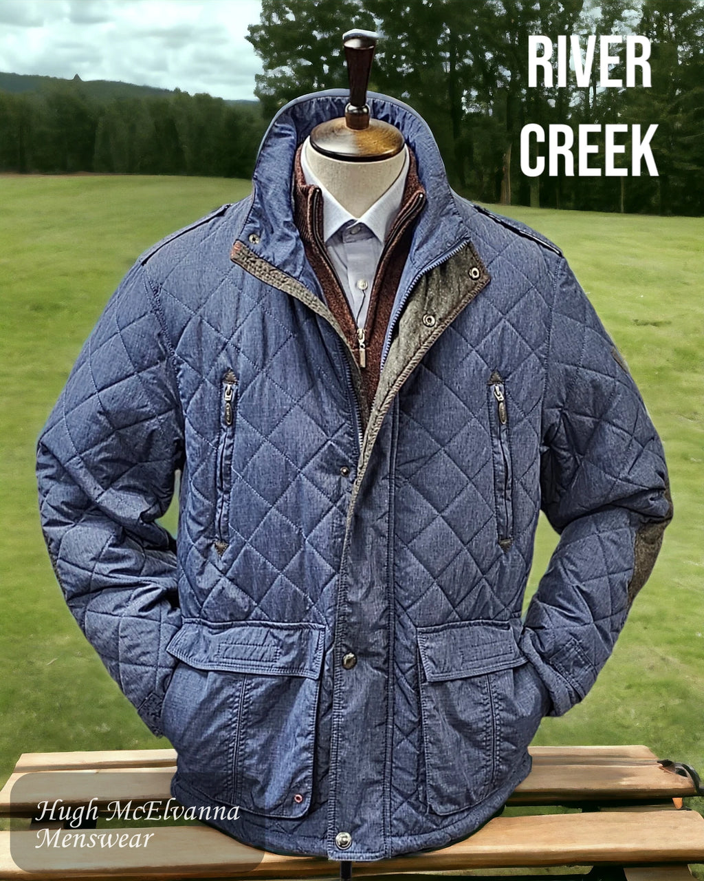 Quilted Coat By River Creek Style: 60617