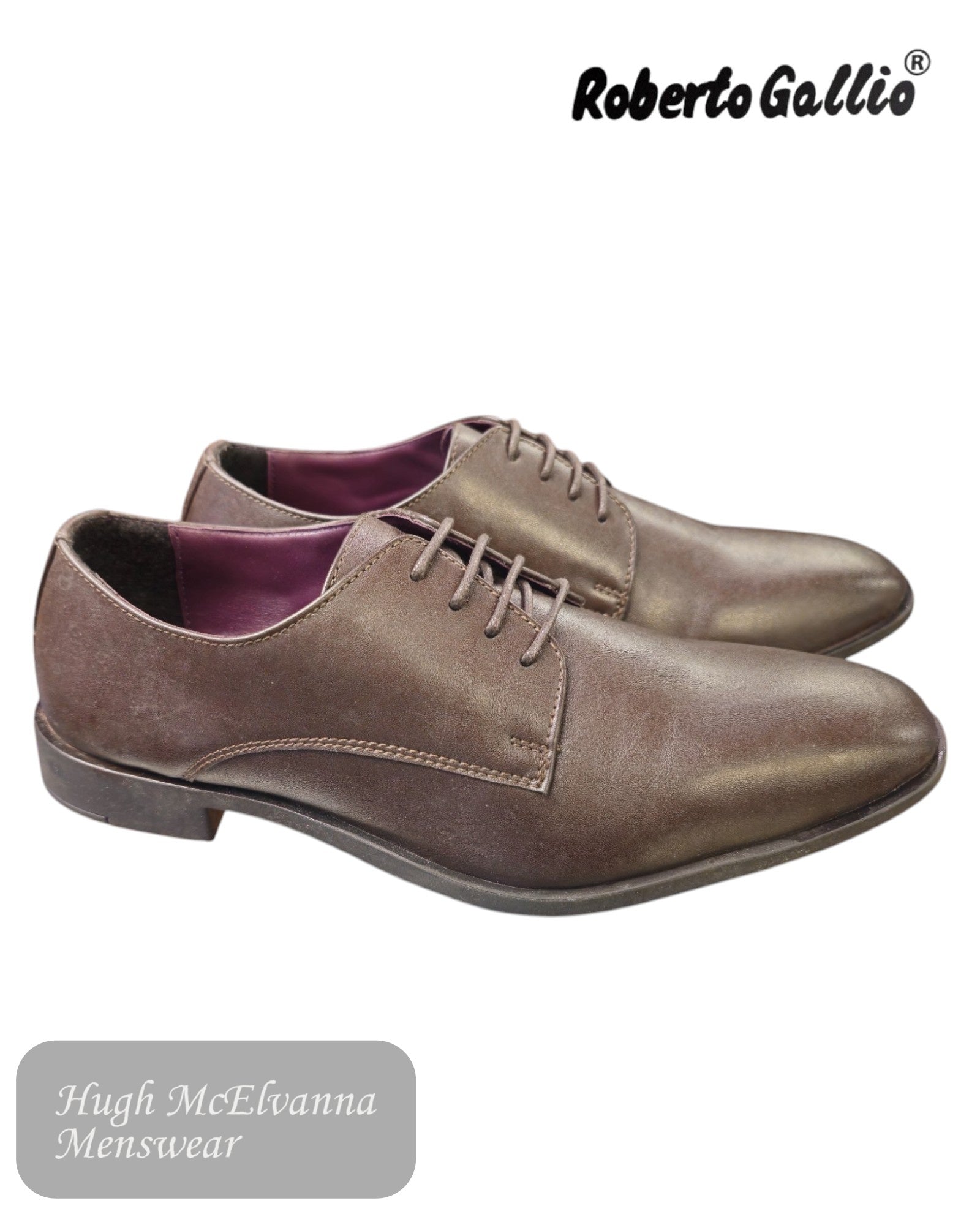 Roberto Gallio JAMES Chocolate Laced Shoe offers the perfect balance of elegance and practicality.