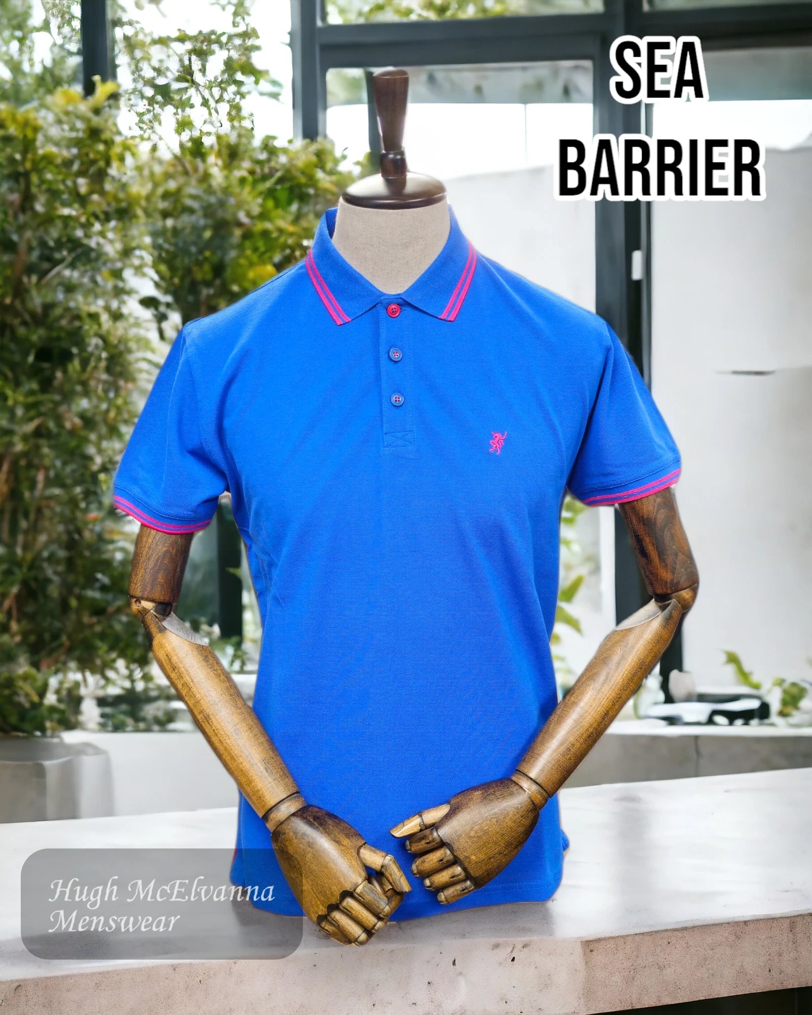 Sea Barrier New Freddy Royal Polo - Hugh McElvanna Menswear 