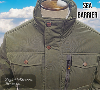 Sea Barrier MAES Winter Jacket close up detail