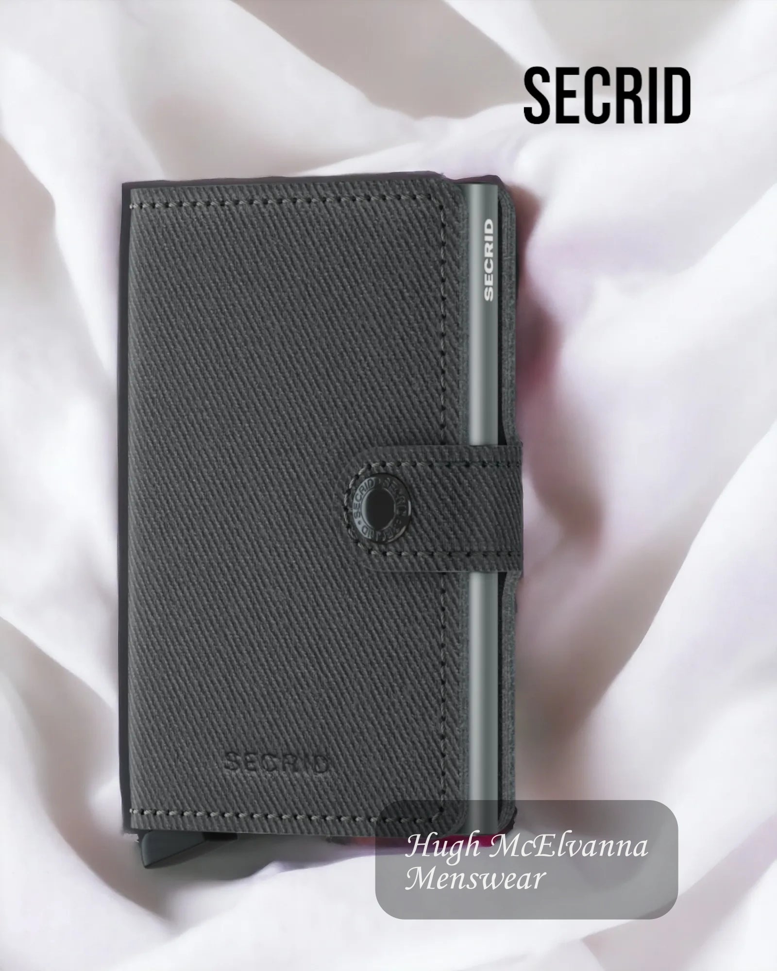 Secrid Miniwallet - Twist Grey - Hugh McElvanna Menswear 