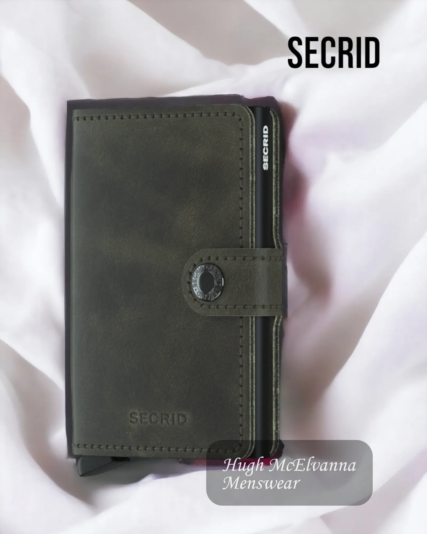 Secrid Miniwallet - Matte Green & Black