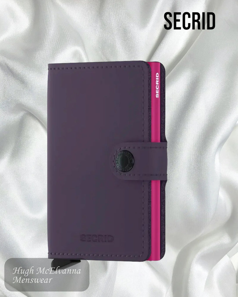 Secrid Miniwallet MM Purple & Fuchsia