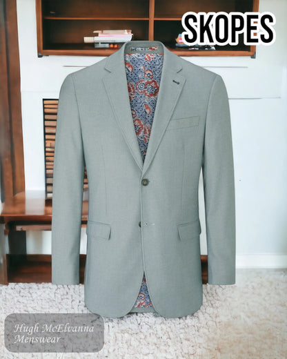 Mens HARRY Mint Green Blazer by Skopes 