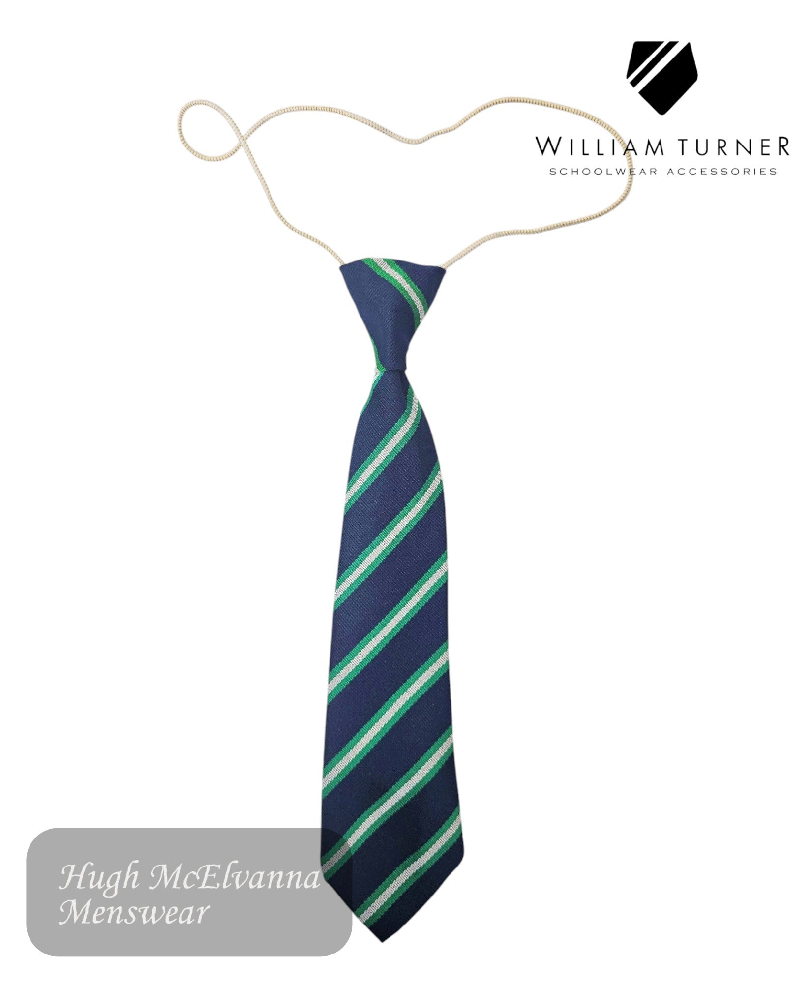 St. Francis P.S. Keady Elastic Tie - Hugh McElvanna Menswear 