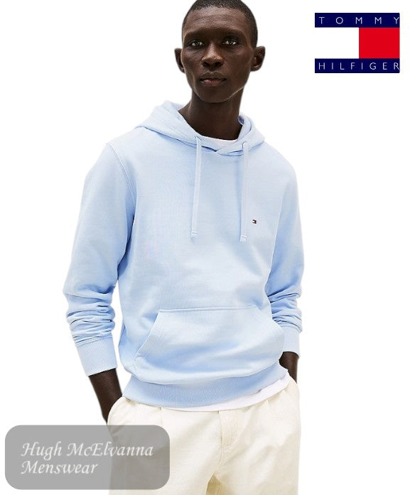 TOMMY HILFIGER FLAG HOODY – BREEZY BLUE