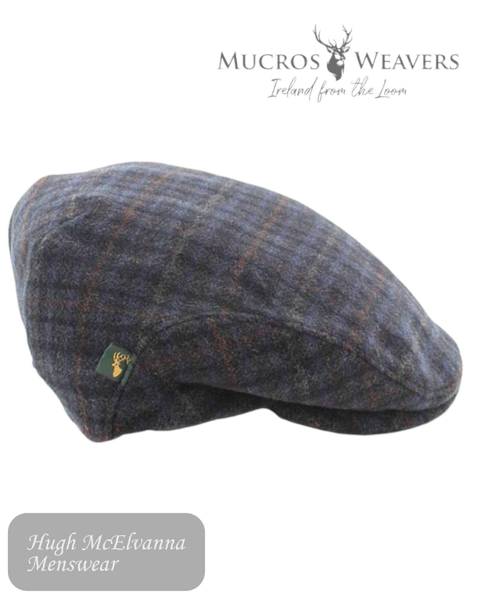 Mucros Trinity Navy Irish Check Cap – 230

Experience the perfect blend of heritage craftsmanship and contemporary style with the Mucros Trinity Navy Irish Check Cap.