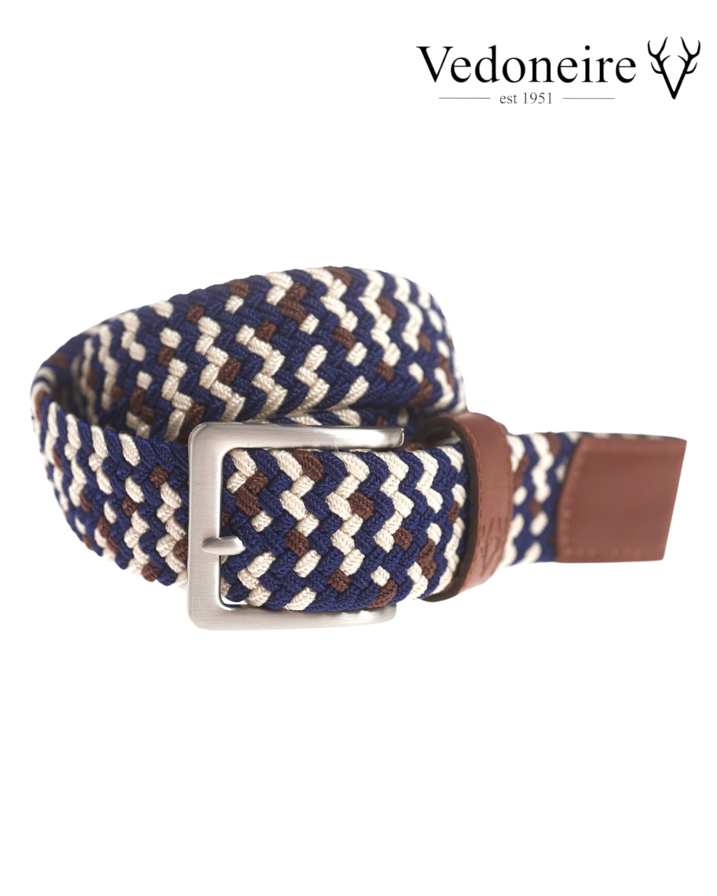 Vedoneire Braided Multi Stretch Belt