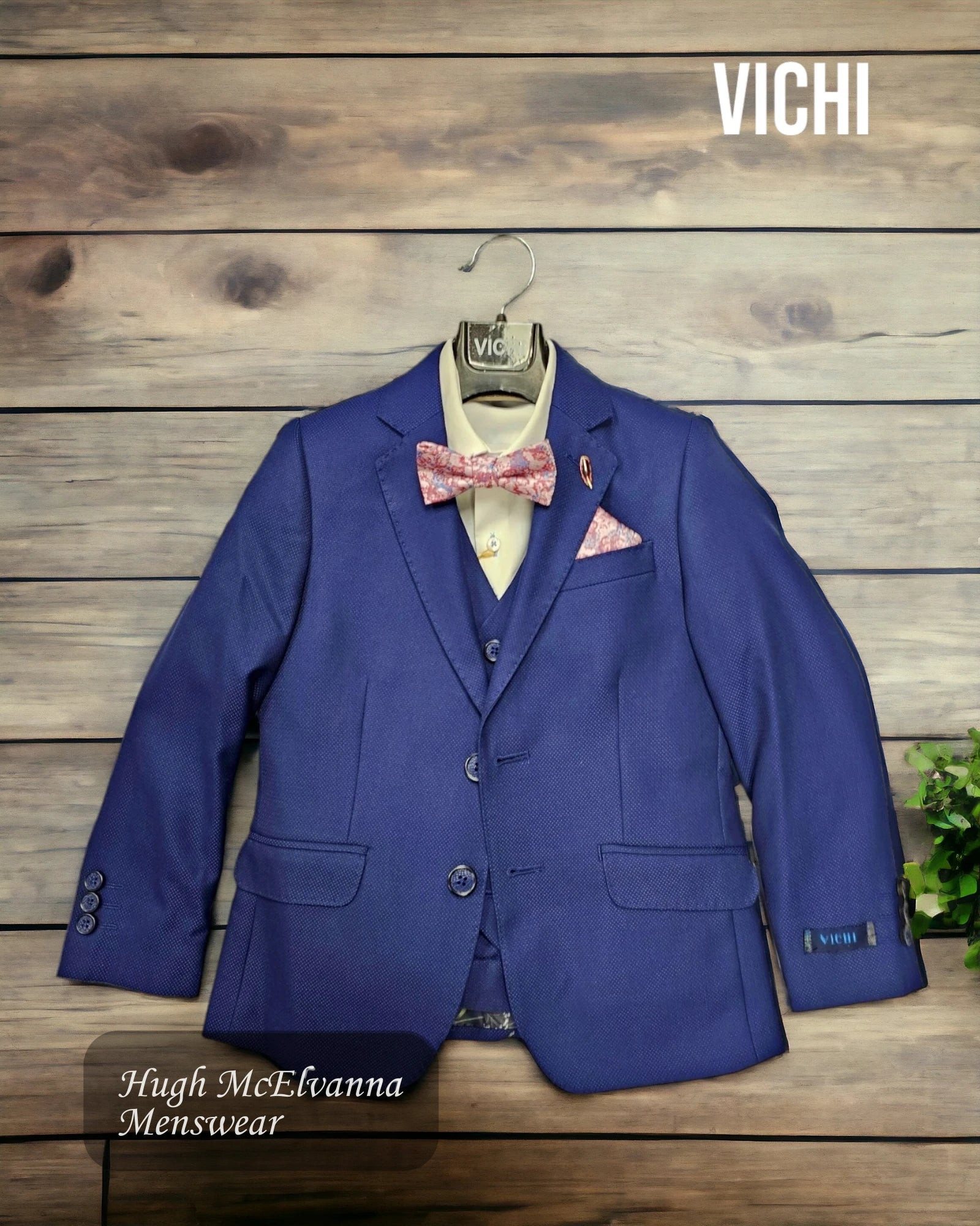 Boys Fashion 3Pc. Suit by Vichi Style: ANCHOR - Hugh McElvanna Menswear 