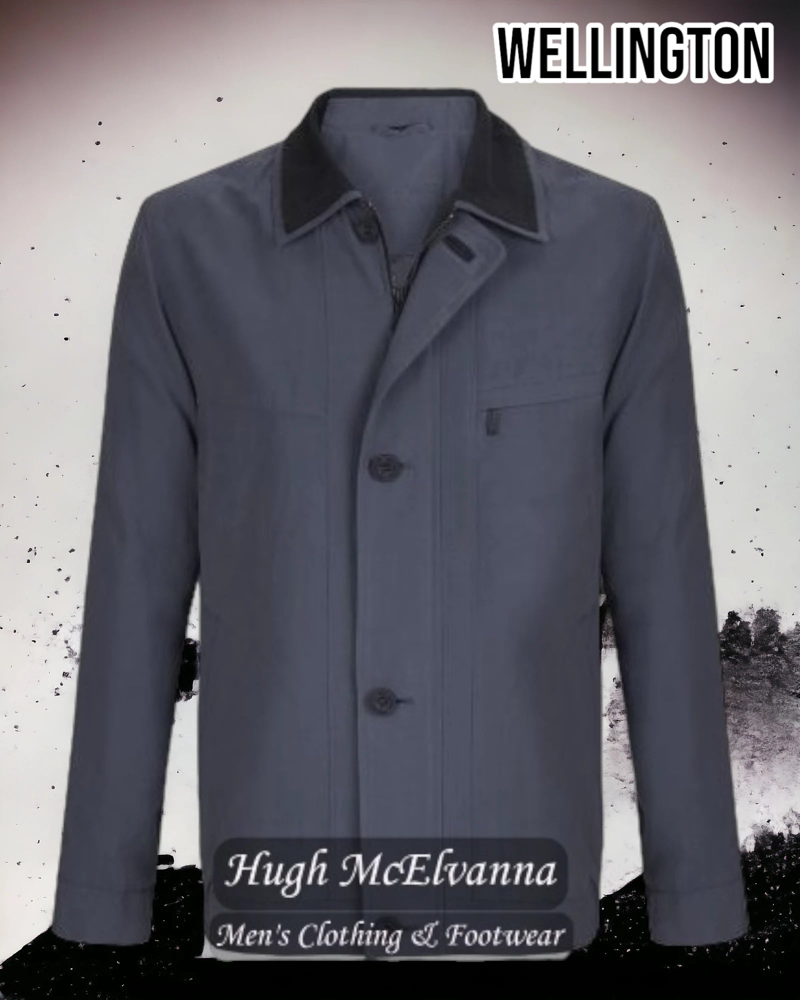 Casual Jacket by Wellington Executive Style 89040-26 - Hugh McElvanna Menswear 