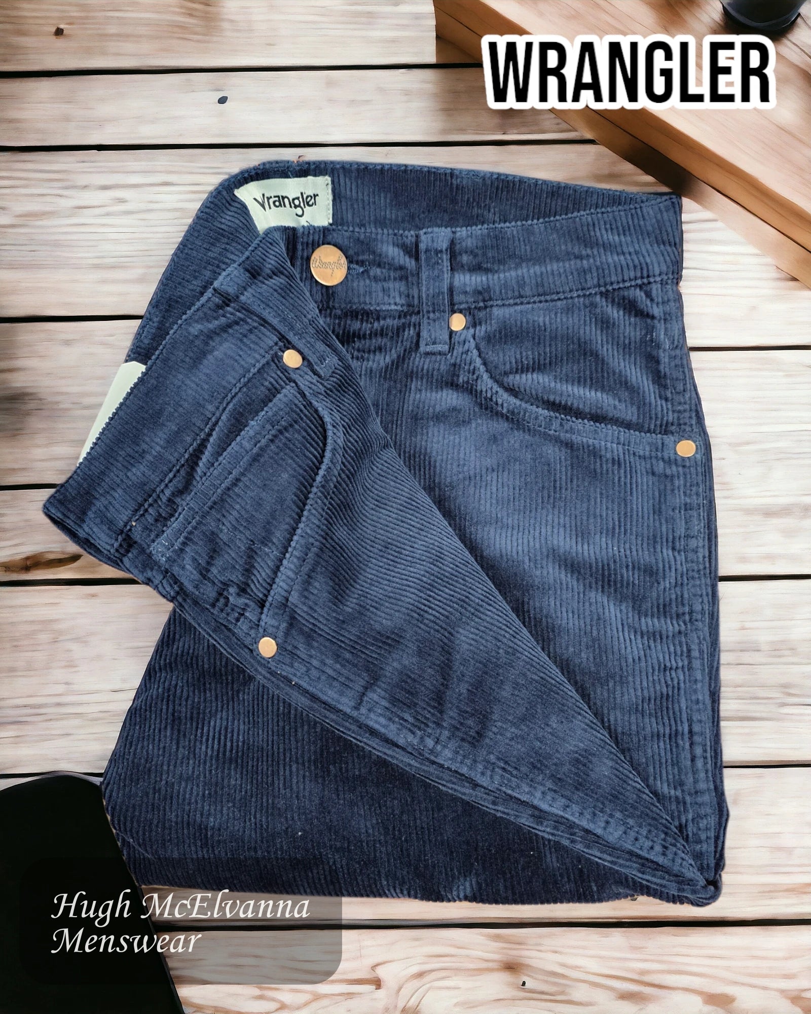 Wrangler Greensboro Blue Cord Jean Style: W15QA2B21