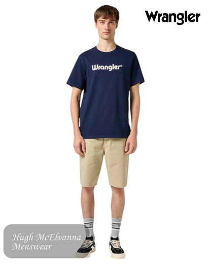 Wrangler Logo Tee – Navy (112350524)