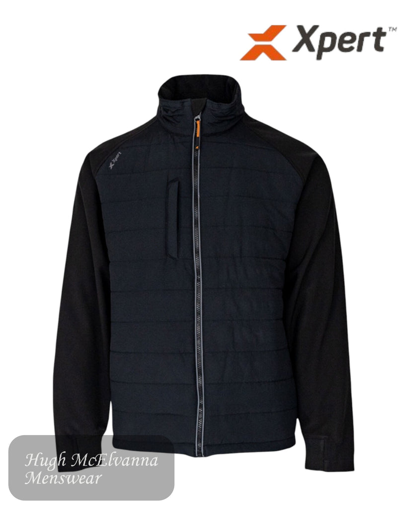 Xpert PRO Rip-Stop Insulated Hybrid Jacket Black (XPP6500)